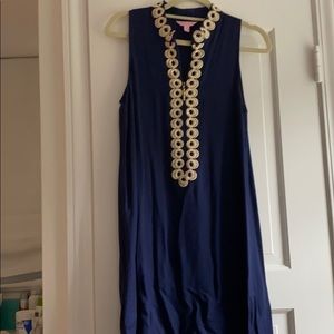 Lilly Pulitzer Navy Tunic Dress